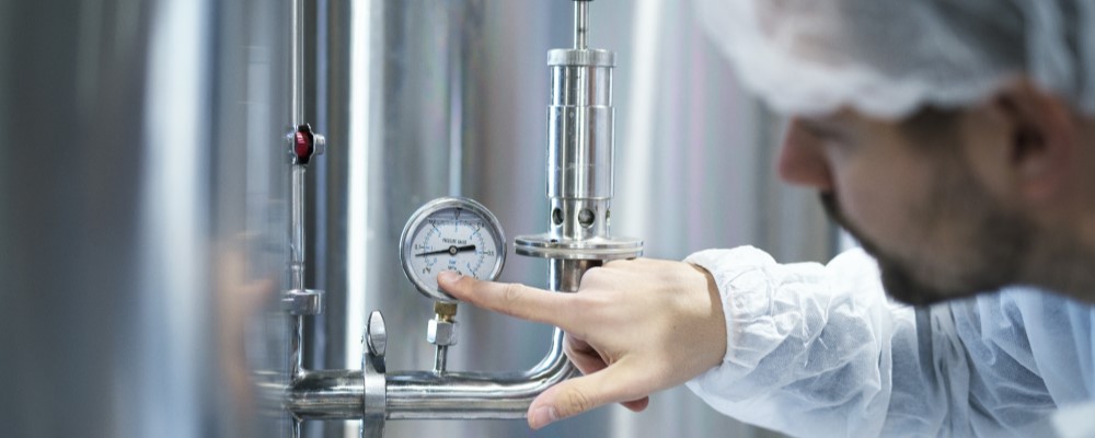 Manômetro Industrial