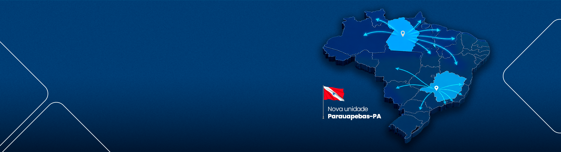 Nossa presença nacional